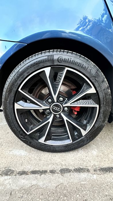 Джанти за Ауди Audi 17” цола , с нови гуми континентал