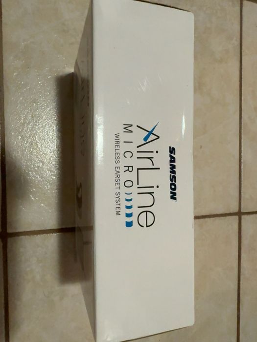 Samson AirLine Micro Wireless Earset System AH2 AR2 Microfon Wireless Headset UHF Fitness Conferinte Nou Sigilat