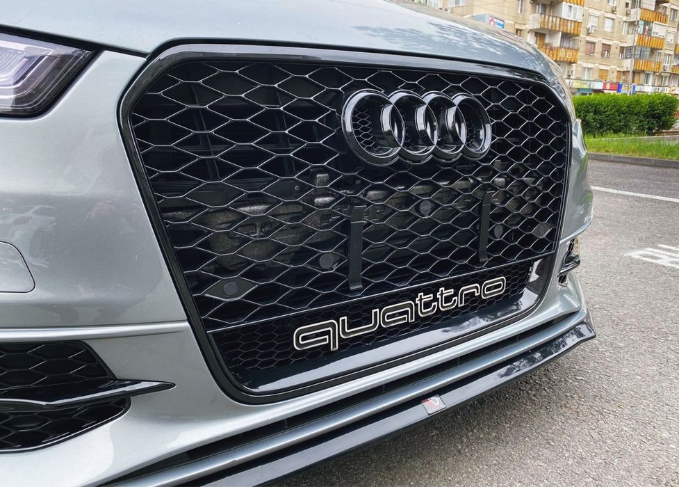 Suport magnetic numar inmatriculare pentru grila fagure Audi rs a4 a6