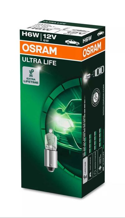 Автомобилни крушки OSRAM ULTRA LIFE H1,H4,H7,H11,сигнални/габаритни/интериорни,ксенонови(XENON/HID)