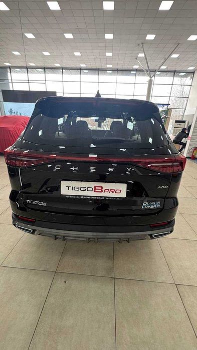 Tiggo 8 HYBRID bir zapravka bilan 1300 KM gacha