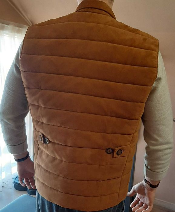 vesta din piele autentica