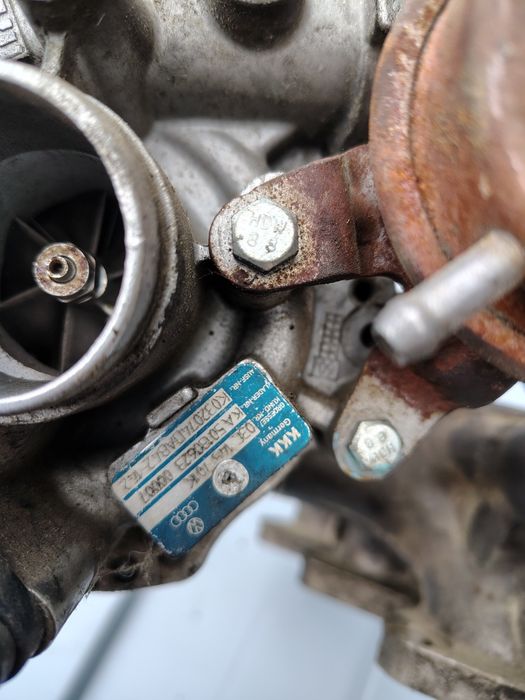 Turbina 1.4 TFSI cu defect pe evacuare