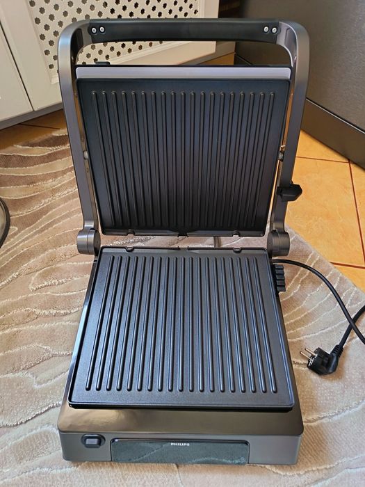 Gratar electric Philips HD6307/70 Seria 7000, 2200 W, nou.