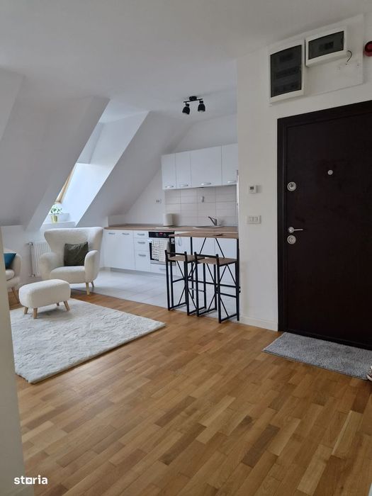 Mansardă elegantă & luminoasă | mobilată complet | cozy