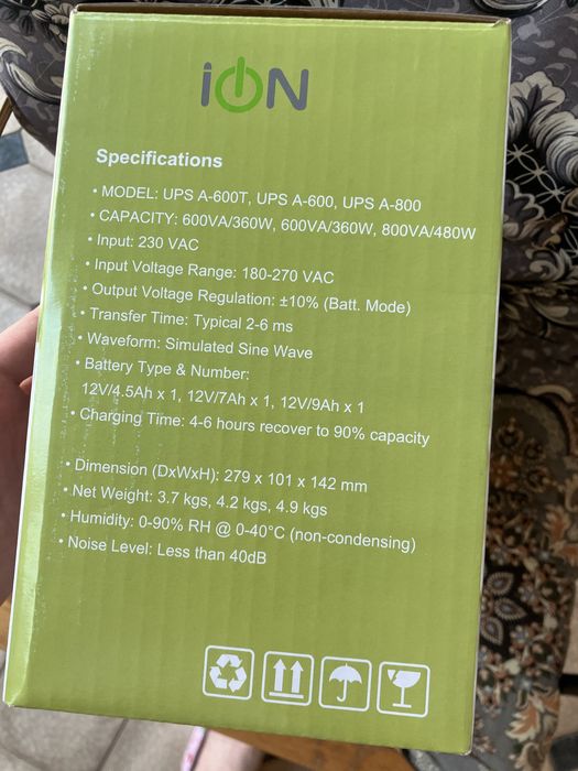 Источник бесперебойного питания UPS