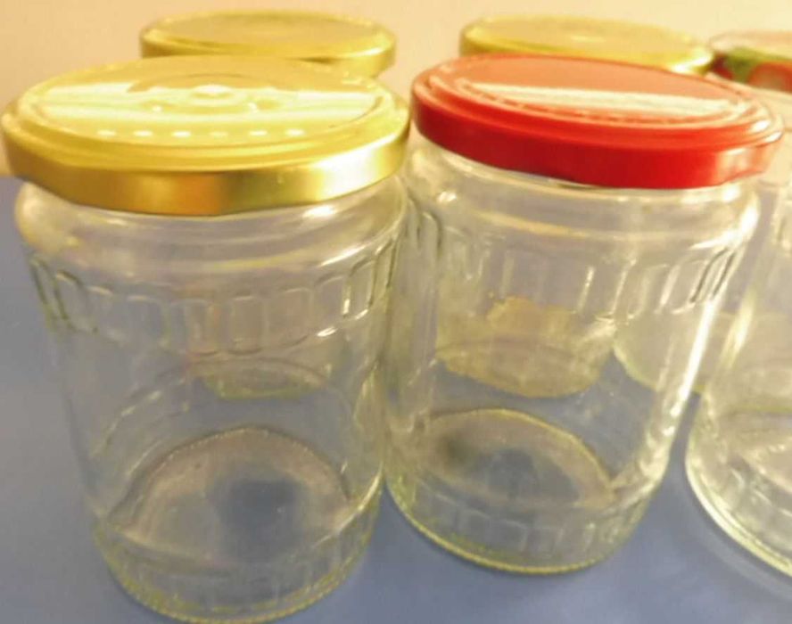 Буркани + винтови капачки комплект 720 мл, 540 мл, 360 мл.