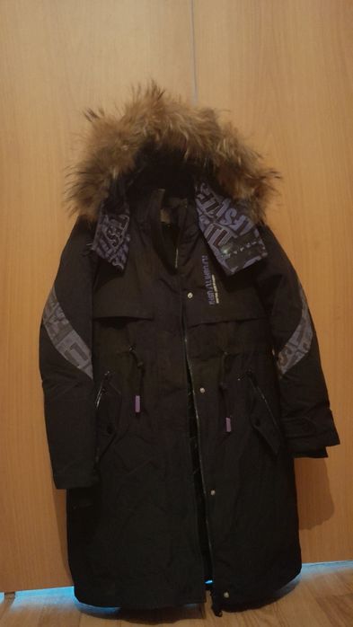 зимняя теплая парка