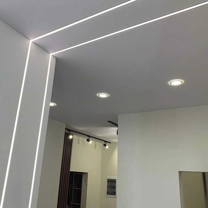 Световая линия, парящие линии для потолка и стен, для ГКЛ TX-311G 38мм