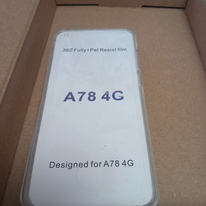 Husa transparenta fata spate Oppo A78 5G