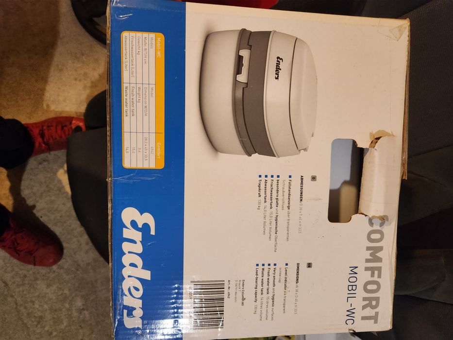 Химическа тоалетна преносима