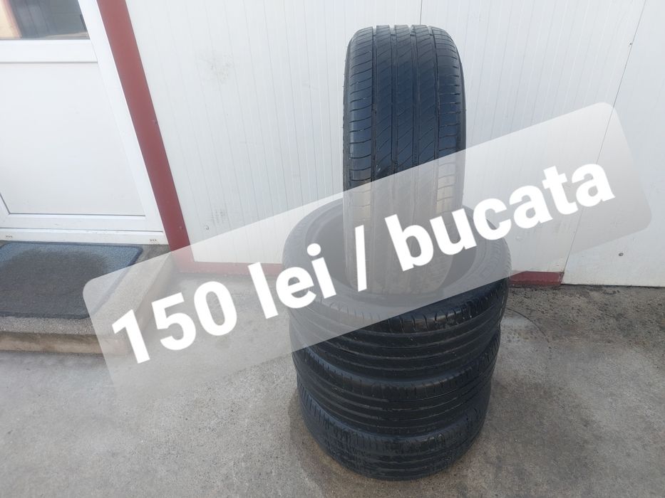 150 lei bucata! Set anvelope de vara 225 45 r17 Michelin