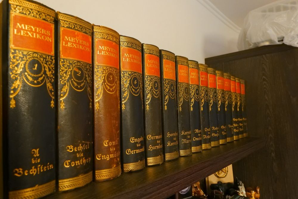 Meyers Lexikon - Ediția a 7-a (1924–1933) - Colecție Completă 15 Volum