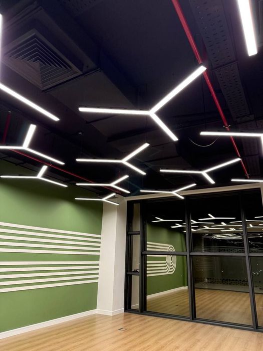 Ustanovka lyustra svitilniki galagen bra asvishenya zakaz  profil