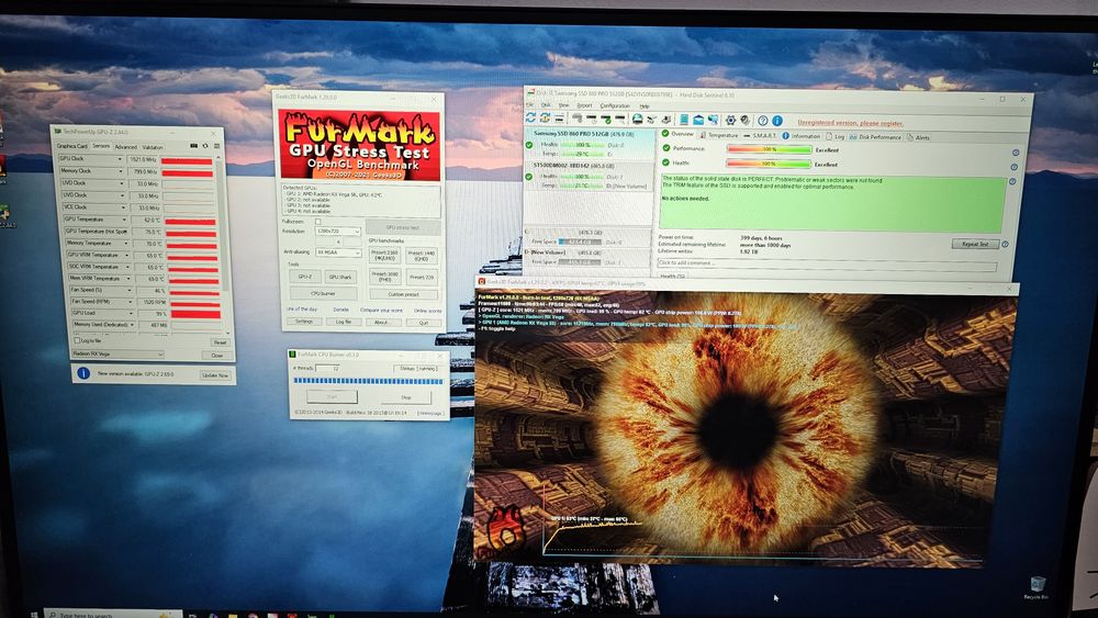 Pc gaming Ryzen 5 3600,Video Amd Vega 8gb ,16 Gb DDR4 3200Mhz,1 tb