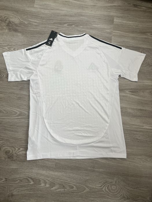 Adidas Real Madrid tricou de casă 2024/25 fan edition alb