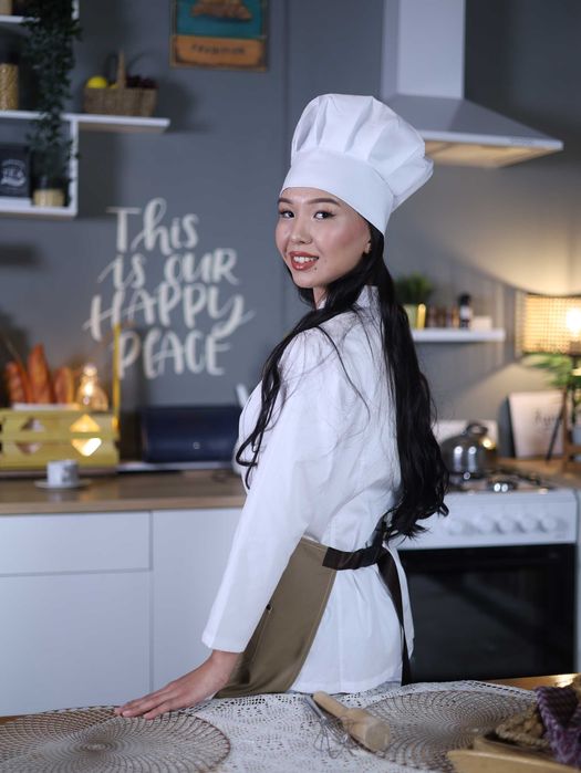 Колпак повара. Спецодежда. Хлопок. Размер стандарт