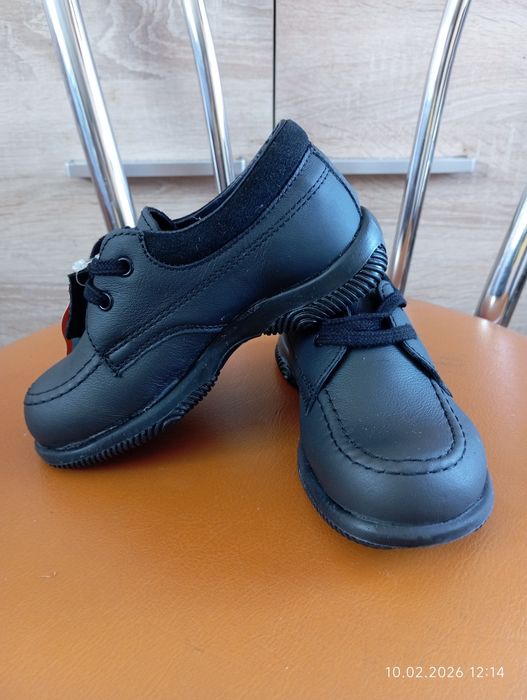 Pantofi băiețel din piele