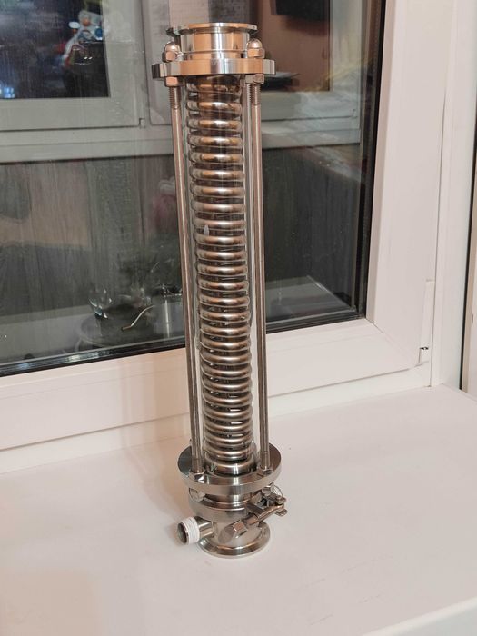 Димрот в стеклянной царге 35 см 2 дюйма. Новый