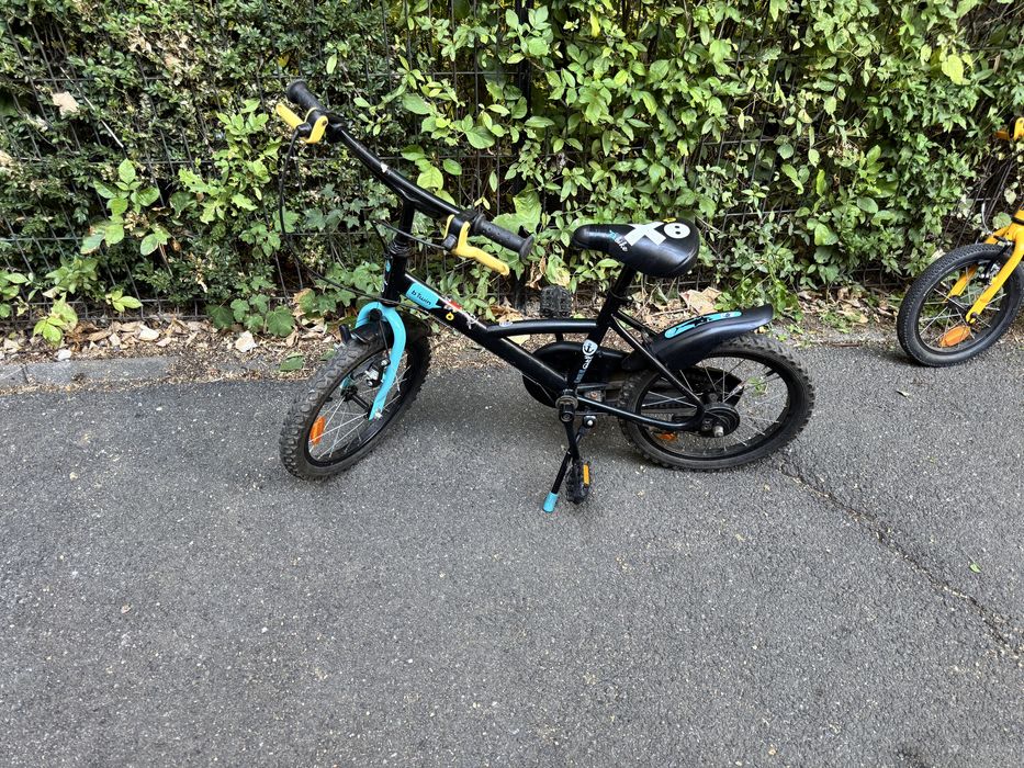 Bicicletă copii 16 inch B'TWIN (3-6 ani)