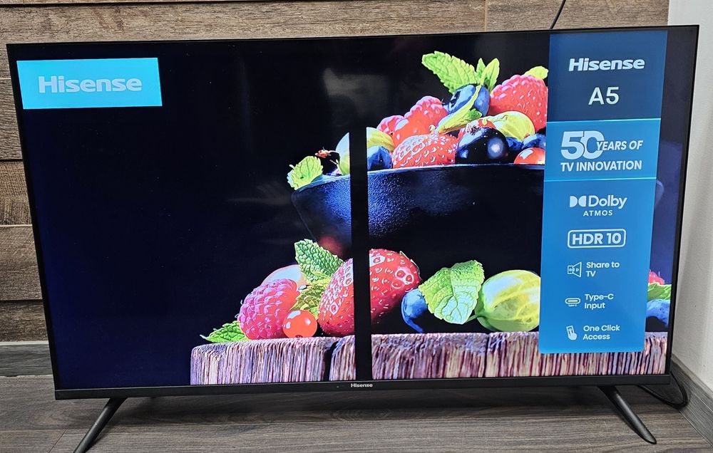 Amanet F28: TV Hisense Qled 100 cm (p)