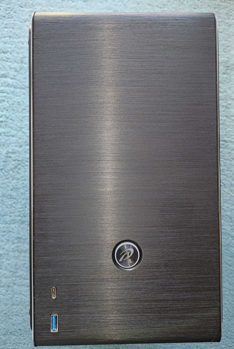 Carcasa SFF Raijintek OPHION EVO, Black, Mini ITX, Cablu riser inclus