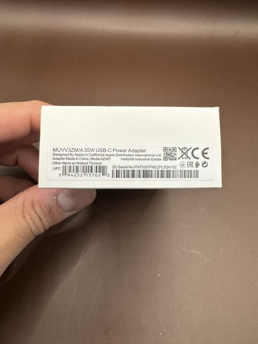 Зарядное устройство Apple iPhone 35 ватт