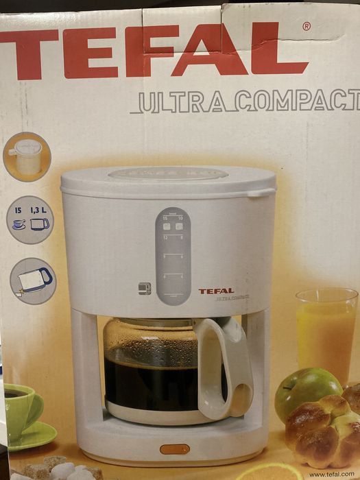 Кофеварка новая Tefal