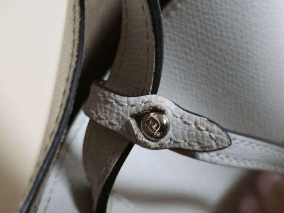 Fendi оригинална дамска чанта от естествена кожа