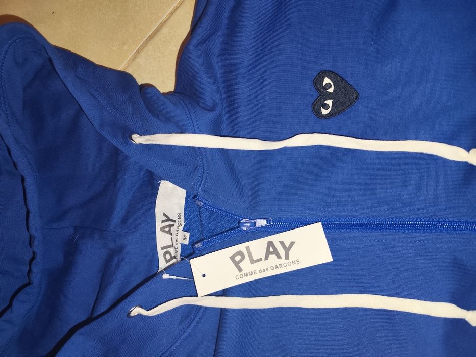 Hanorac Zip Up Comme des Garçons(Cdg) Play albastru M