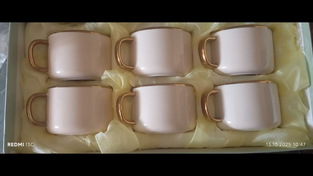 Набор чашек 6шт в