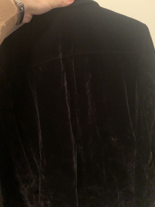 Дамско кадифено палто Gianfranco Ferre