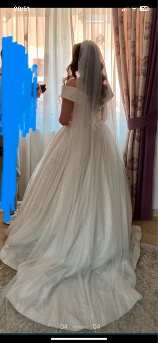 Rochie de mireasa stil printesa