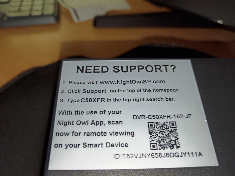 NIGHT OWL  DVR CU 16 canale, cu 6 camere (SCHIMB CU ....
