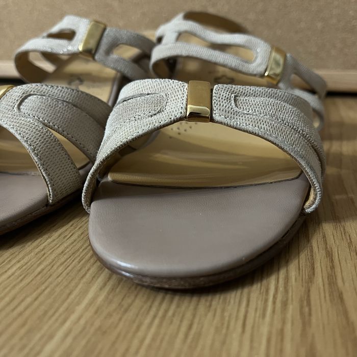 Sandale damă piele naturală Linea Comfort Zodiaco, mărimea 39 (Made in Italy)
