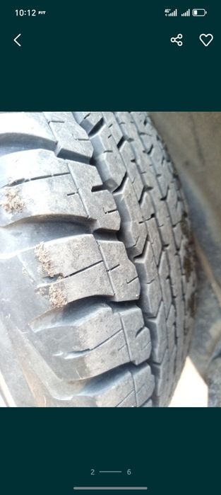 Шины 265 н 65 н 17 Прадо, лексус,