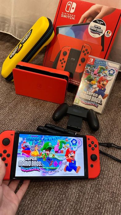 Nintendo Switch Lite OLED Mario Red Edition