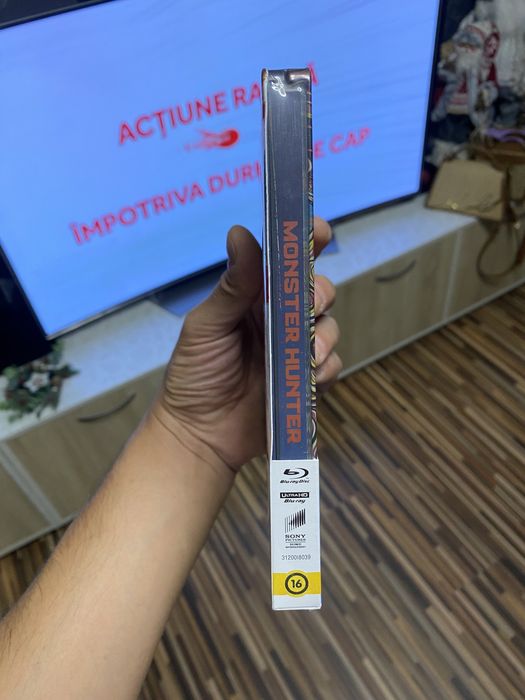 Blu-ray Monster Hunter 4K+2D steelbook