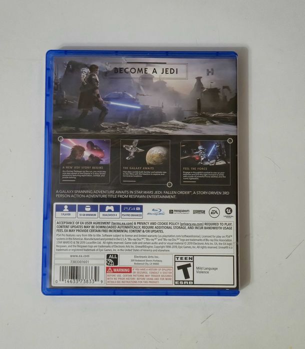 PS4 StarWars Jedi fallen order