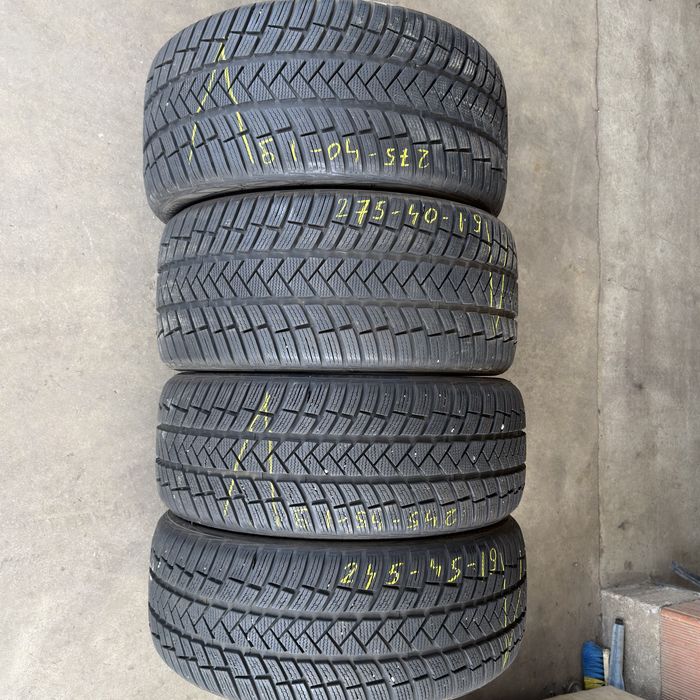 Vand set anvelope 245/45/19-275/40/19 vredestein de iarnă ca noi