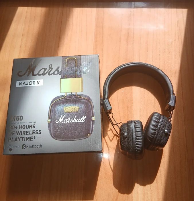 Наушники Marshall Bluetooth, срочно продам