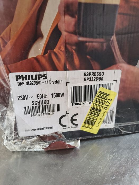 Кафемашина PHILIPS EP3326/90
