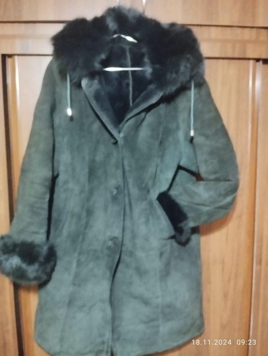 Продам очень теплую дубленку