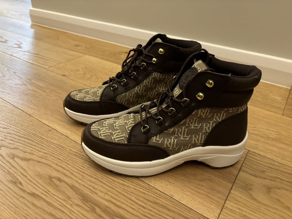 Lauren Ralph Lauren sneaker, кожени обувки, кецове