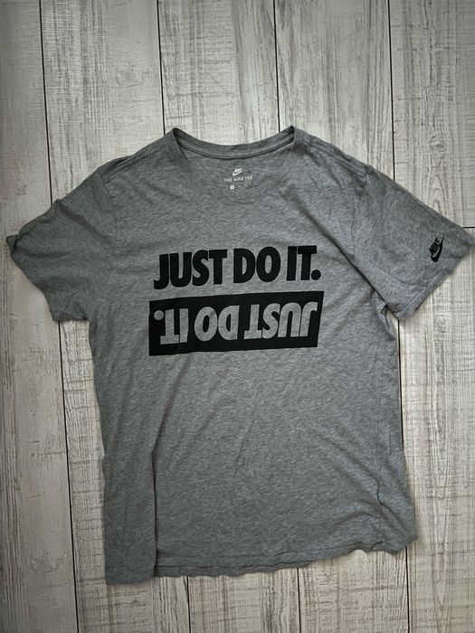 Just Do It nike grey tee