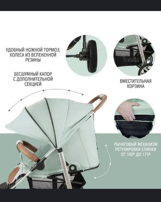 Продам каляску Nuovito Corso