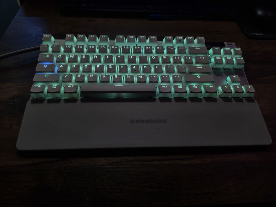 Tastatura Gaming Mecanica SteelSeries Apex 7 TKL Ghost Edition (Alba)