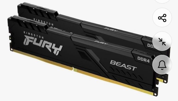 DDR4 8gb Kingston 3600