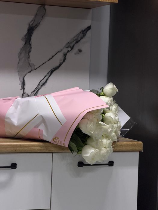 Букет из свежих роз 25 шт