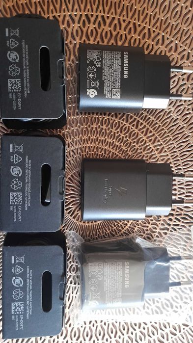 set incarcator Samsung Original Super Fast Charge 25w adaptor + cablu